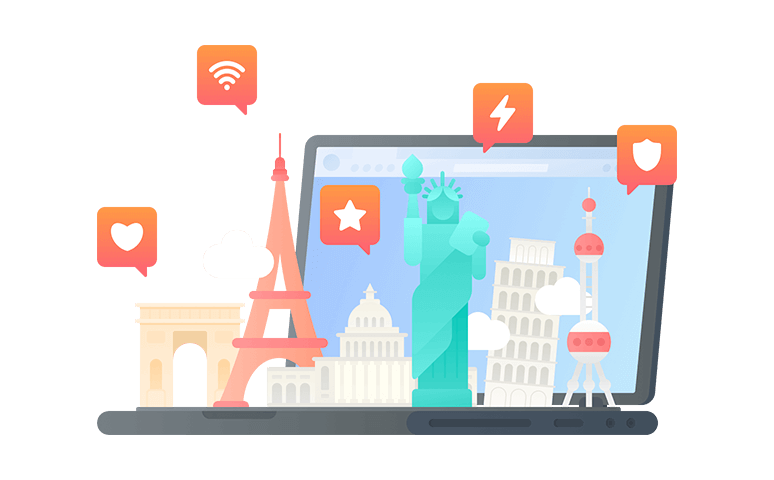 在圣赫勒拿连接到中国的代理 - 翻回VPN